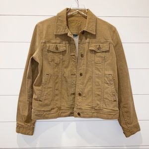 Lauren Ralph Lauren Jeans Co Tan Denim Jacket Womens size Large